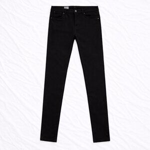 Men's Slim Fit Black Jeans 33x34